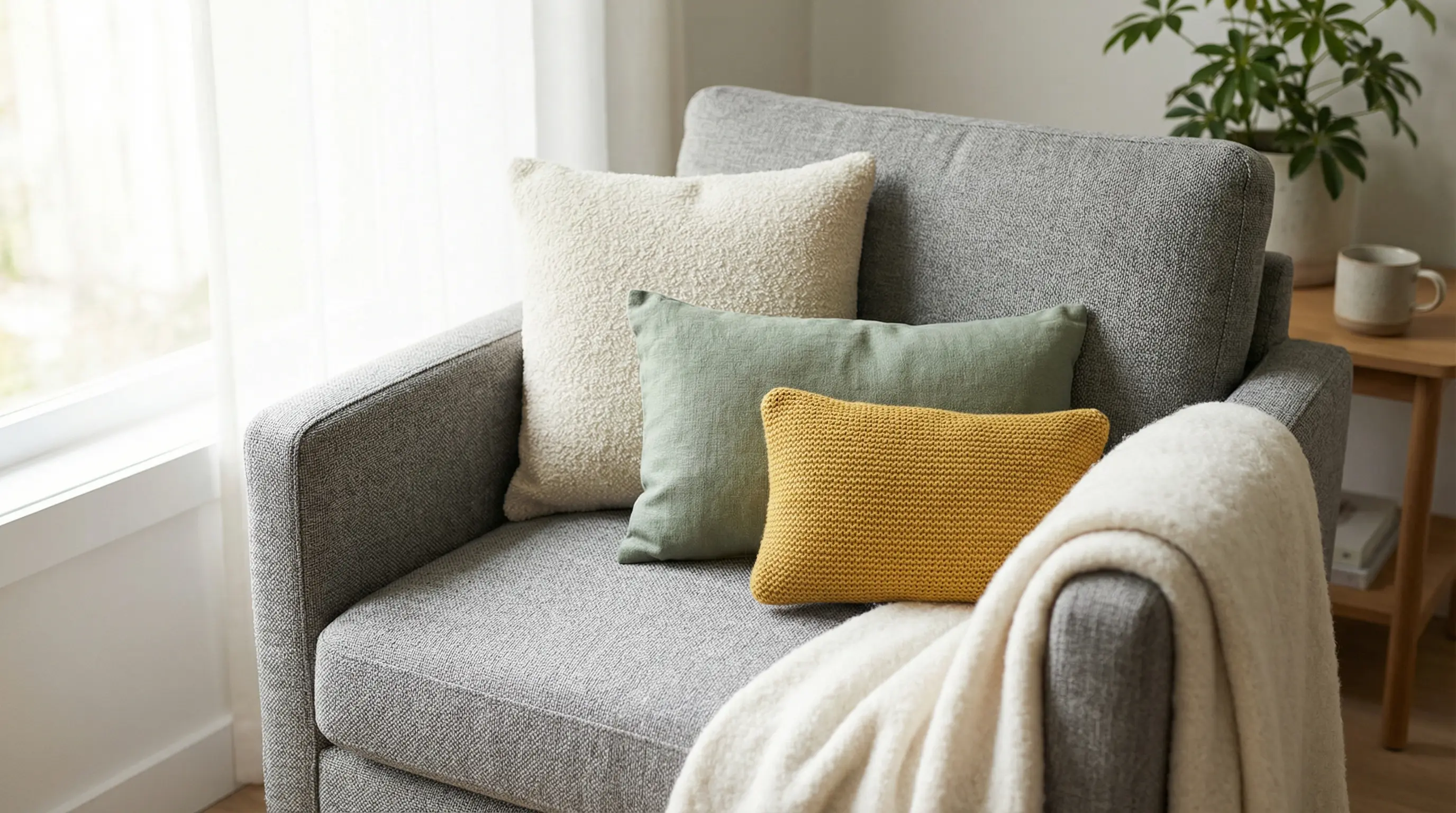 Kissen für kleine Räume: maximaler Komfort und Stil auf wenig Platz